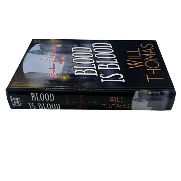 BLOOD IS BLOOD by WILL THOMAS (2018, Hardcover, LARGE PRINT) - Picture 4 of 8